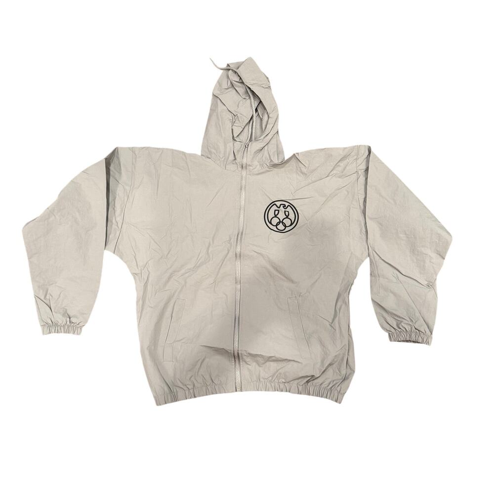New Sealed YZY WB-01 Printed Windbreaker Mocha Gray Size 1 Vultures Kanye Yeezy
